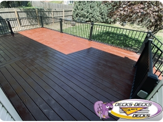 Elite Nebraska Husker colored deck in Omaha