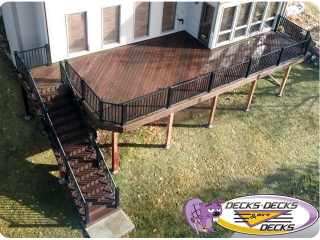 Transcend Legacy decking Trex Omaha