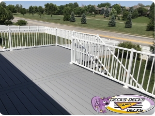 aluminum railing deck omaha